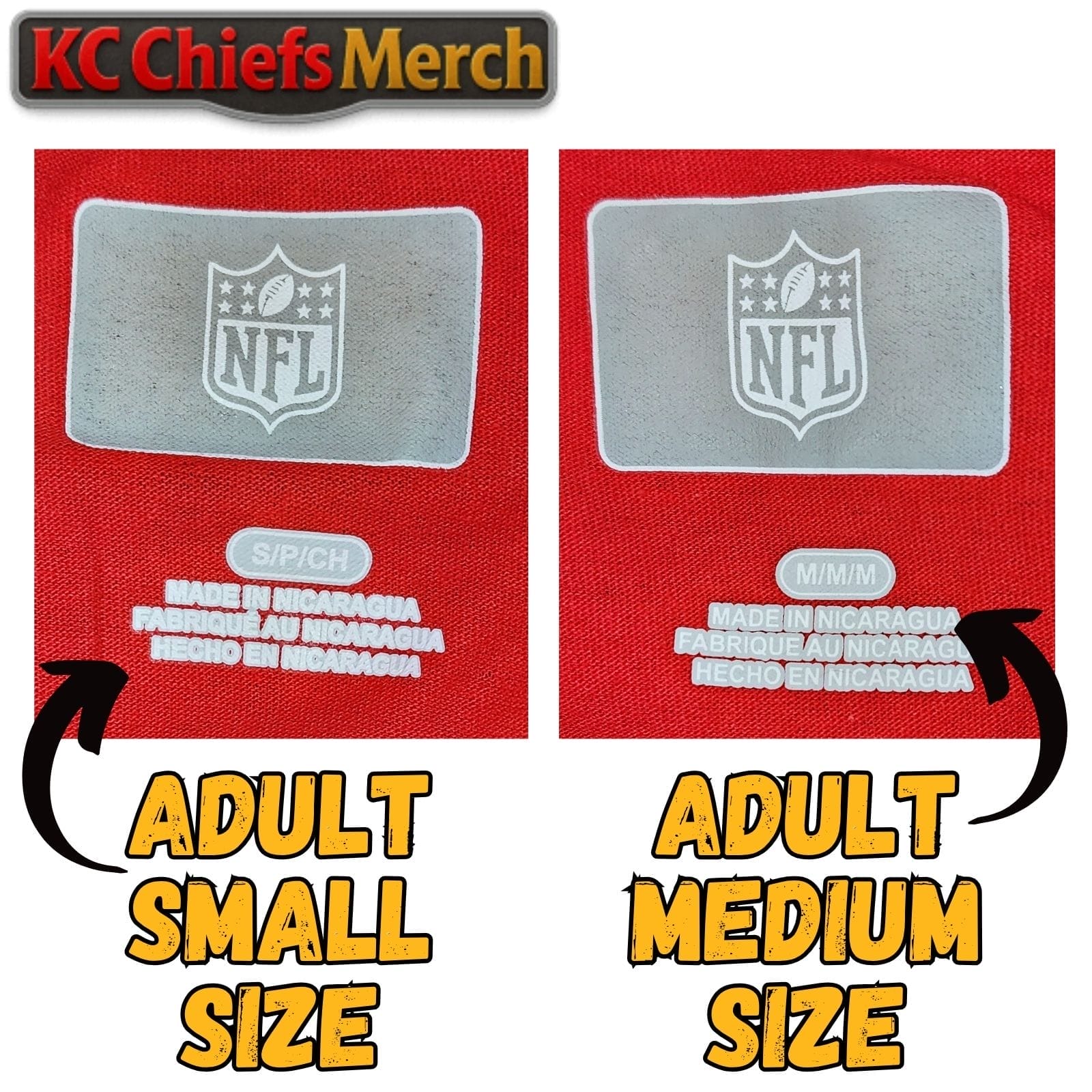 Kansas City Chiefs Red T-Shirt with Arrowhead Graphic, New with NFL Tag - Image 4