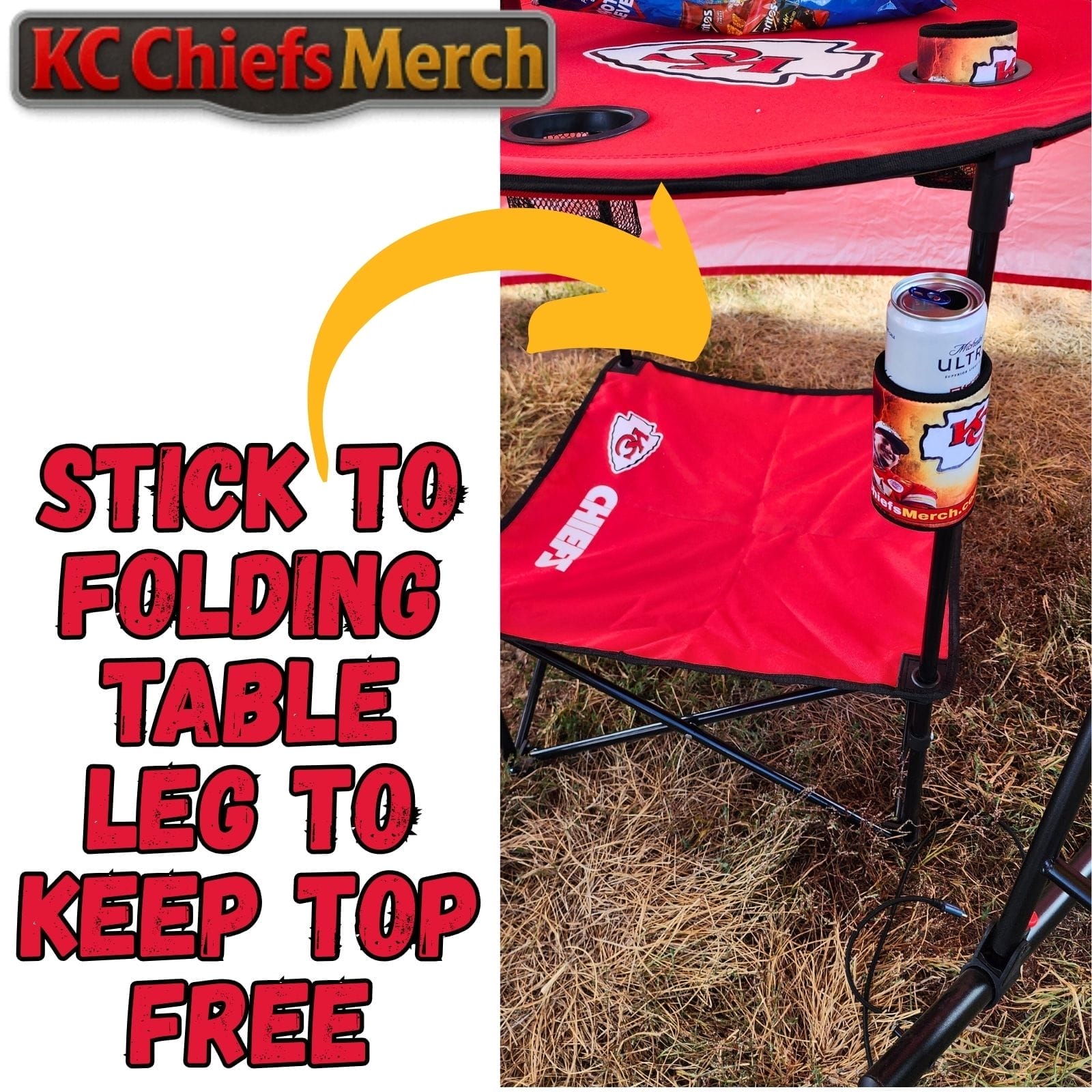 Kansas City Chiefs 4-Magnet Stubby Can Cooler, Patrick Mahomes Super Bowl Edition๐๐๐๐ - Image 5