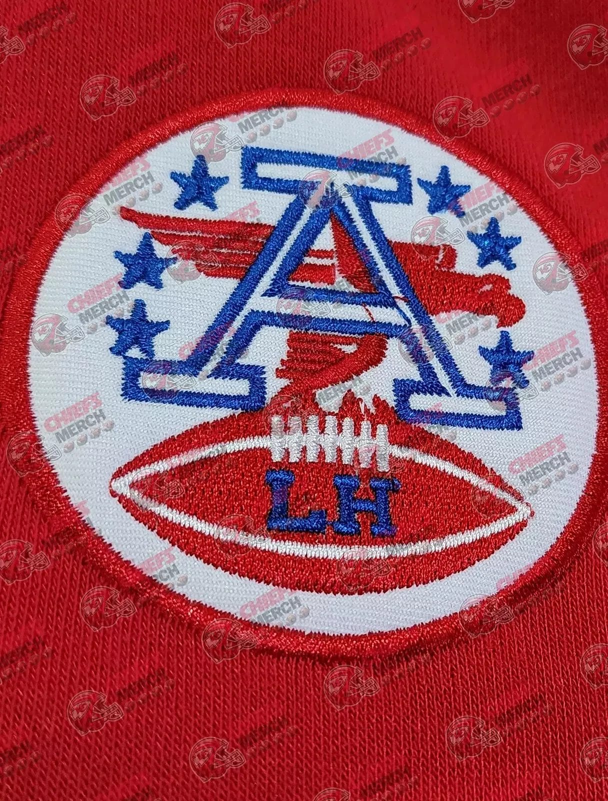 Patrick Mahomes #15 Hockey Style Pullover Hoodie! Great Patches!!! - Image 5