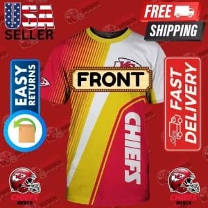 Kansas City Chiefs Breathable Light-Weight Fan's Shirt - New with Tags!